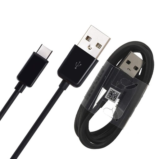 کابل شارژ سامسونگ USB به TYPE-C مناسب برای گوشی موبایل samsung galaxy سری A و سری S و سری M و سری Z و سری J 