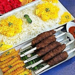 سیخ کباب تابه ای گالوانیزه 