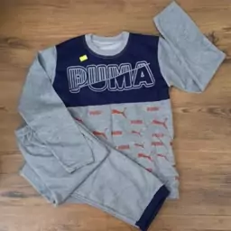 ست بلوز و شلوار پسرانه PUMA سایز بندی 50، 55 مناسب سن 5 تا 9 سال 