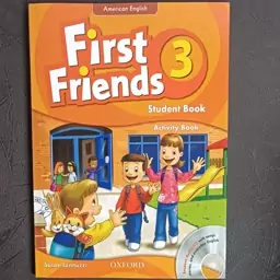 کتاب American First Friends 3 (سایز کوچک) انتشارات Oxford