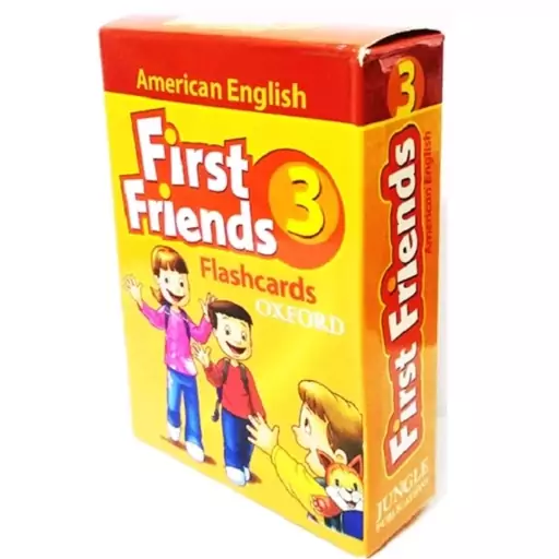 فلش کارت فرست فرندز 3   flash card american first friends 3