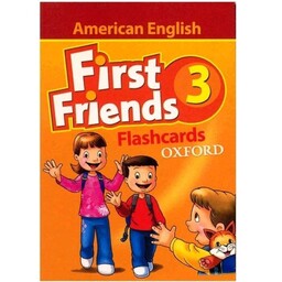 فلش کارت فرست فرندز 3   flash card american first friends 3