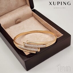 دستبند ژوپینگ با آبکاری طلا ثبات رنگ بالا و کاملا ضد حساسیت