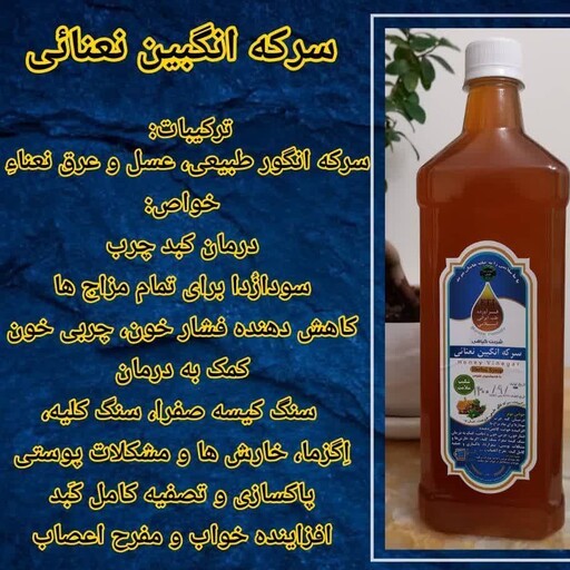 سرکه انگبین اعلا (نعنا) 