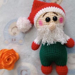 عروسک بابانوئل دست بافت