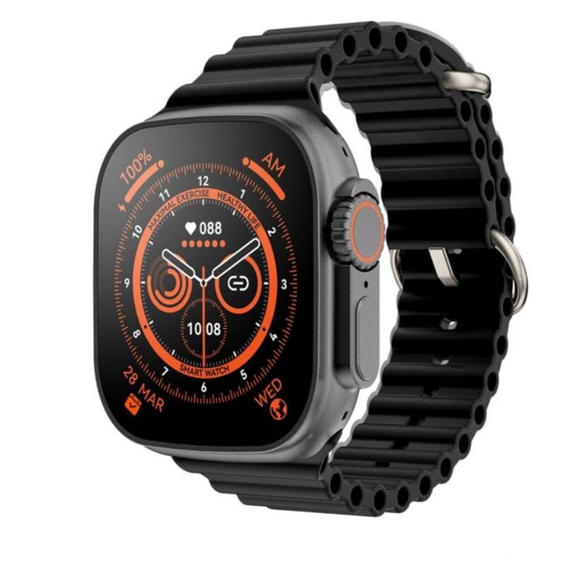 ساعت هوشمند T800 ultra (اصلی در دو رنگ نارنجی و مشکی )