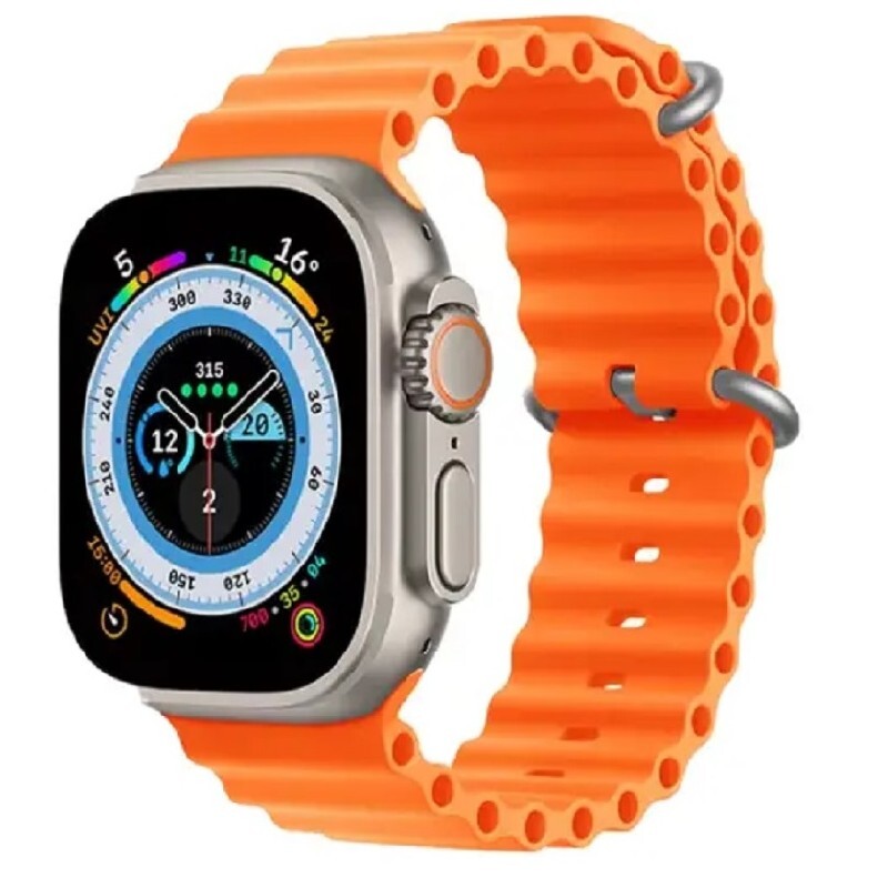 ساعت هوشمند T800 ultra (اصلی در دو رنگ نارنجی و مشکی )