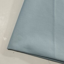 پارچه لی جین گرم بالا تک رنگ رنگ آبی یخی قیمت به ازای نیم متر 