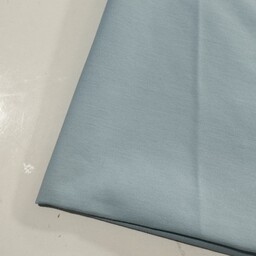 پارچه لی جین گرم بالا تک رنگ رنگ آبی یخی قیمت به ازای 10 سانت