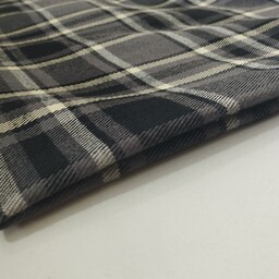 پارچه پشمی چهارخونه گرم بالا تک طرح 1 قیمت به ازای نیم متر 