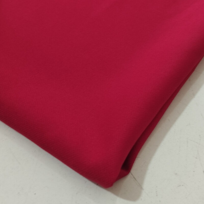 پارچه کرپ مازراتی گرم بالا تک رنگ رنگ قرمز 