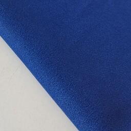 پارچه کرپ اسکاچی گرم بالا تک رنگ رنگ آبی کاربنی 