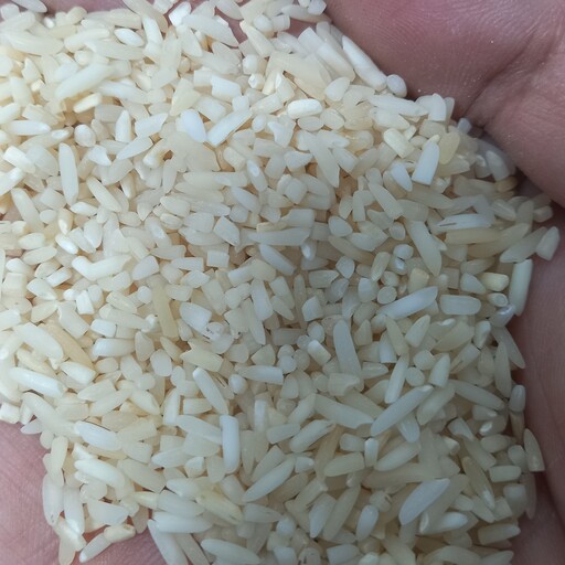برنج لاشه (نیمدانه) هاشمی  دودی امساله محصول برنجکوبی حجتی (10 کیلویی) ارسال رایگان پستی