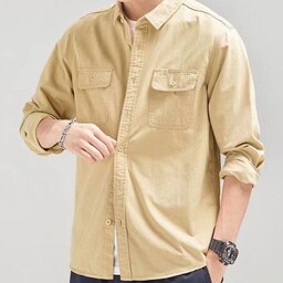 پیراهن مردانه جنس کتان کیفیت عالی سایز 38 تا 44