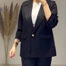 ست کت شلوار زنانه مازراتی به صورت دوخت سفارشی رنگبندی فول سایز 34 تا 60