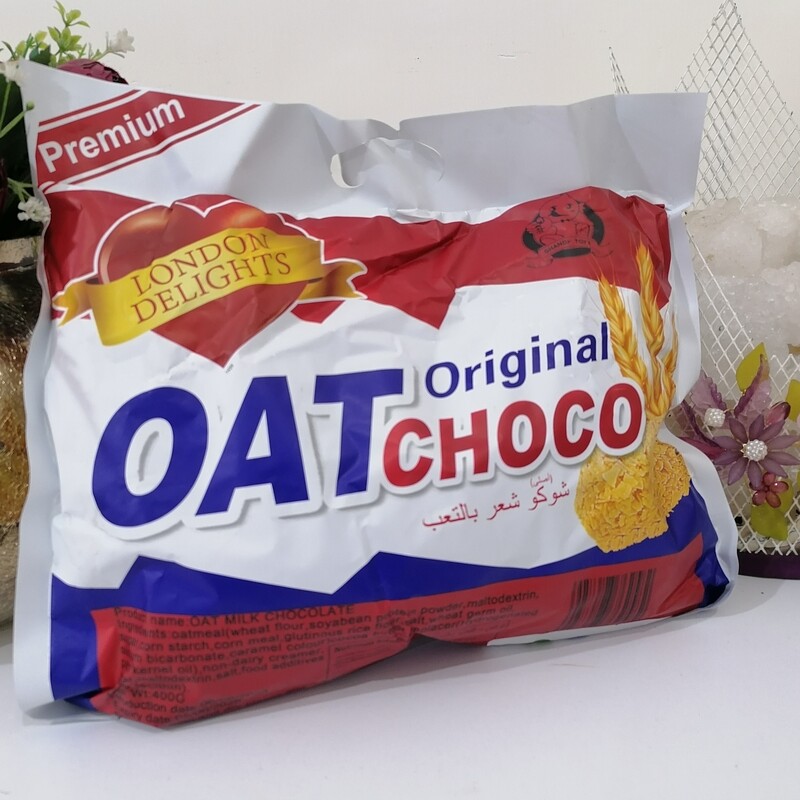 شکلات اوت چکو غلات رژیمی 400 گرمی طعم مختلف OAT CHOCO Orginal 