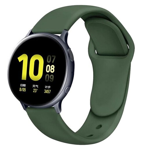 بند ساعت هوشمند سیلیکونی مدل پینی برای اسمارت واچ Smart watch 22mm 