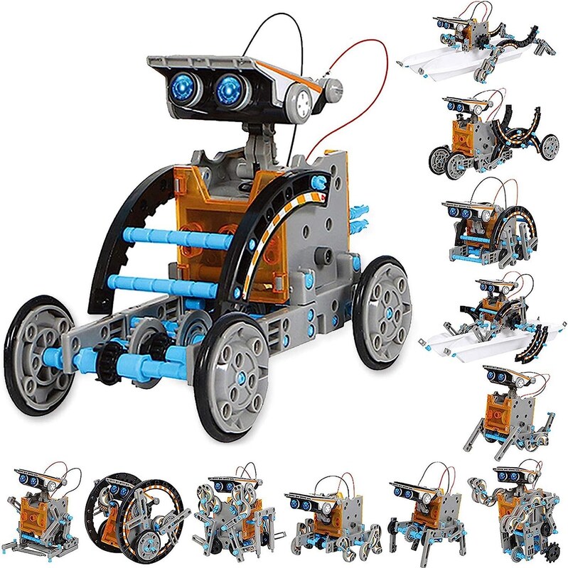 کیت ربات آموزشی 12 حالته Sillbird STEM 12-in-1 Education Solar Robot