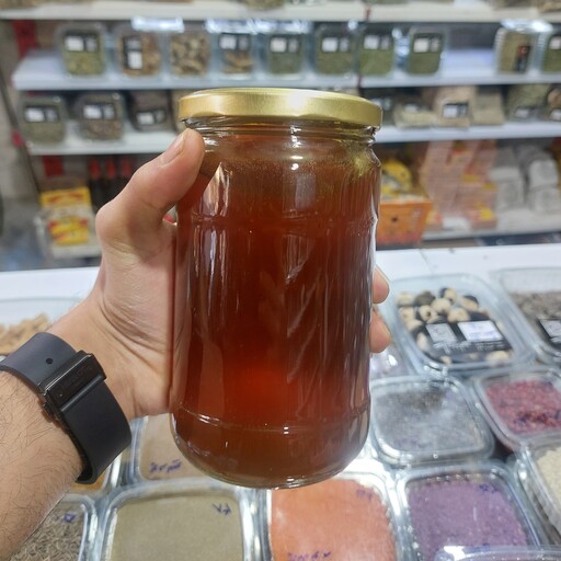 عسل شکار کوهی (ساکارز 0.5) (پرولین 800) (1200 گرم با ظرف ) با ضمانت 