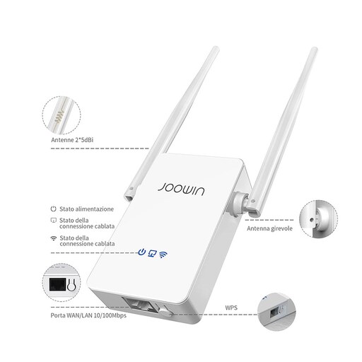 تقویت سیگنال وای فای برند Joowin WR302S V2