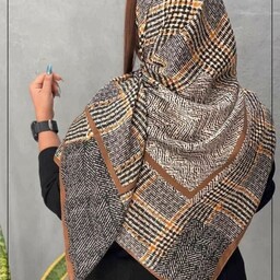روسری نخی چهارفصل قواره 140 منگوله دار با کیفیت 