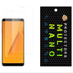 محافظ صفحه نمایش مولتی نانو مدل X-S2N  مناسب برای گوشی موبایل سامسونگ Galaxy A8 Plus 2018 بسته دو عددی