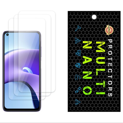 محافظ صفحه نمایش مولتی نانو مدل X-S3N مناسب برای گوشی موبایل شیائومی  Redmi Note 9T بسته سه عددی