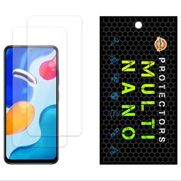 محافظ صفحه نمایش مولتی نانو مدل X-S2N مناسب برای گوشی موبایل شیائومی Redmi Note 11S بسته دو عددی