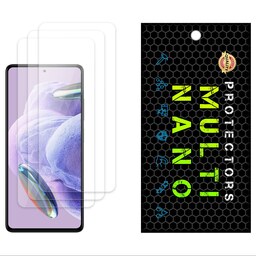 محافظ صفحه نمایش مولتی نانو مدل X-S3N مناسب برای گوشی موبایل شیائومی Redmi Note 12 Pro Plus بسته سه عددی