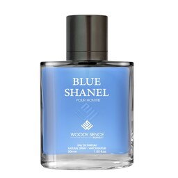 عطر جیبی مردانه وودی سنس مدل بلو شنل Blue Shanel