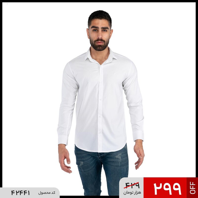 پیراهن اسپرت مردانه آستین بلند ساده
( قبل سفارش موجودی بگیرید حتما  )