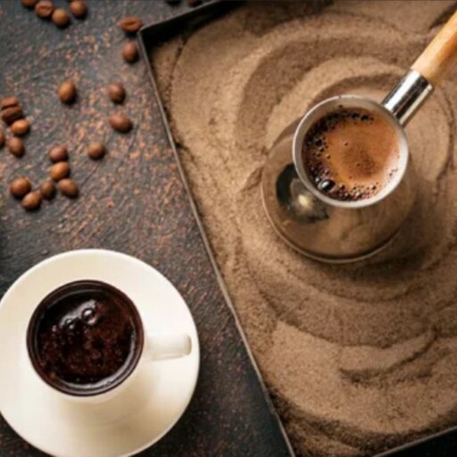 توزیع شن حرارتی معدنی (شن قهوه و ماسه قهوه)مخصوص تهیه انواع قهوه و قهوه ترک شنی