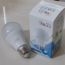 لامپ ال ای دی 9 وات تیسو Tisoo  مدل کلاسیک پایه E27(نمایندگی شرکت تیسو  پخش به قیمت عمده)