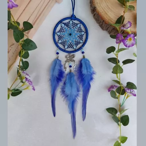 دریم کچر آویز ماشین  با چشم نظر ، dreamcatcher 