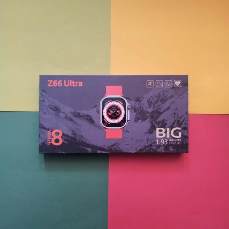 ساعت هوشمند z66 ultra وایرلس شارژ اصلی 