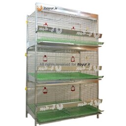 قفس مرغ زینتی تخمگذار (3 طبقه)-ارسال رایگان-امکانات کامل