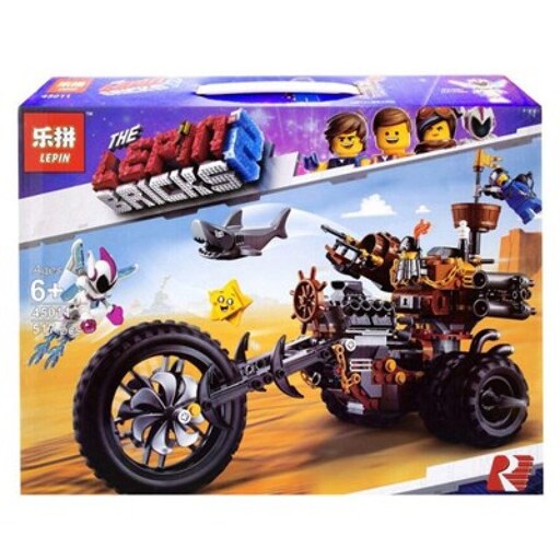 لگو کریتور موتور سنگین لپین 517 تکه مدل LEPIN MOTOR TRIKE 45011