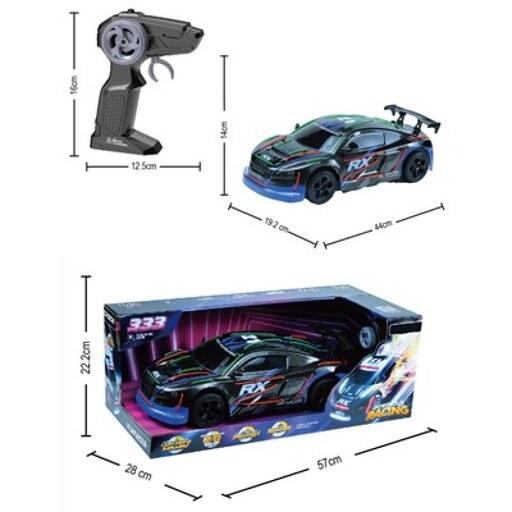 ماشین کنترلی شارژی مسابقه ای مقیاس مدل Remote control lighting sport cars