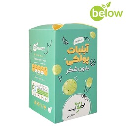 آبنبات پولکی بدون شکر  با طعم لیمو رژیمی و سالم منایب برای افراد دیابتی 100 گرم