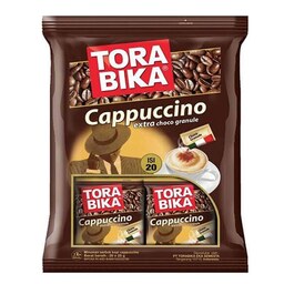 کاپوچینو ترابیکا بسته 20 عددی ا Torabika Cappuccino Extra Choco 20 Sachets