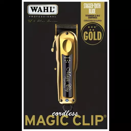 ماشین اصلاح وال-مجیک کلیپ کردلس   به علت پارگی کارتن        گلد Magic Clip Cordless Goldدارای فناوری تیغه کرانچ   