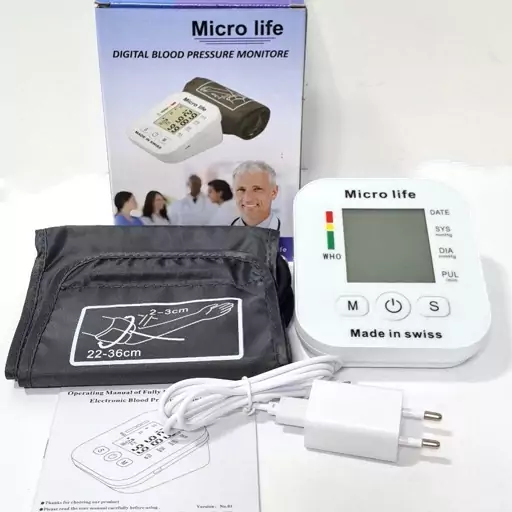 میکرو لایف     Micro life    2023
ساخت سویس
مانیتور دیجیتال فشار خون 
دیجیتالی سخن گو فارسی 
بازوی و نمایشگر دیجیتالی