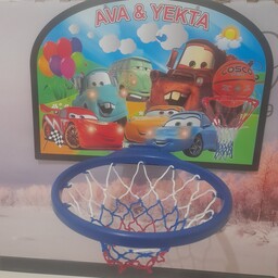 اسباب بازی بسکتبال به همراه توپ سایز بزرگ 