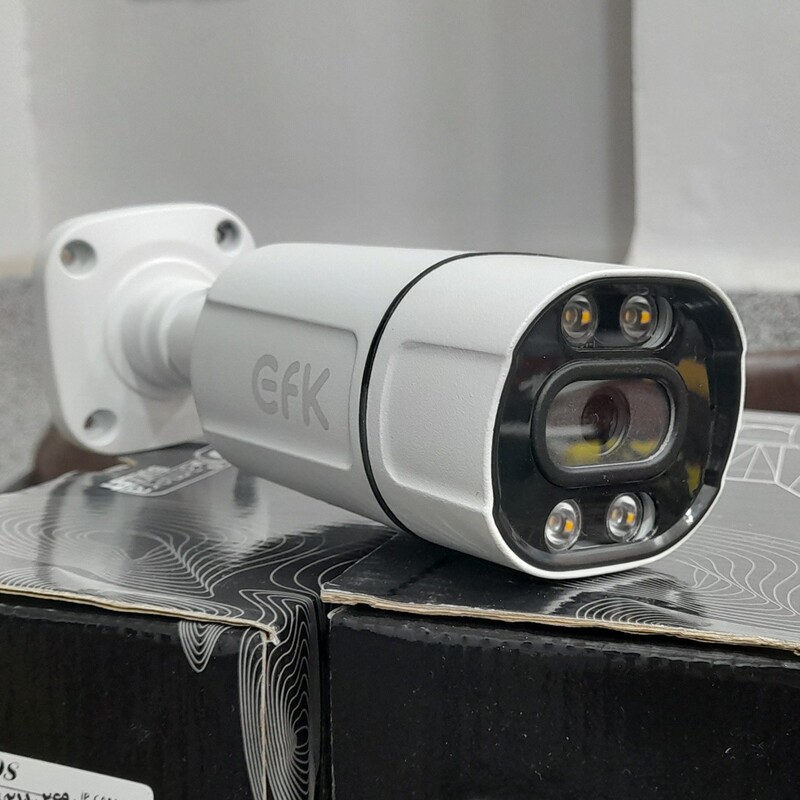 دوربین مداربسته IP دوربین تحت شبکه دوربین دید در شب رنگی دوربین وارم لایت - ایمن الکترونیک 