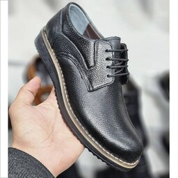 کفش رسمی اداری مردانه تمام چرم زیره پی یو سایز 41 تا 44