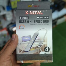 هاب تایپ سی NOVA X910 USB3 4P