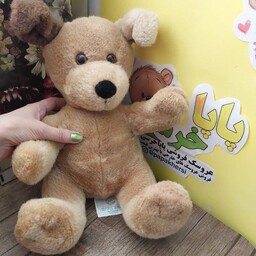 عروسک سگ بزرگ 33سانتی از برند build a bear وارداتی و اورجینال 