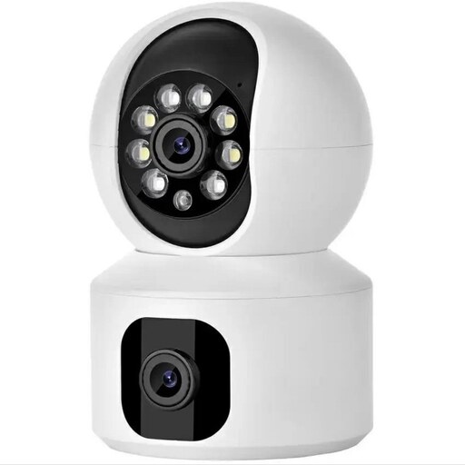  دوربین مداربسته عروسکی دو لنز مدل v380-V9L-3MP  (هزینه ارسال به عهده خریدار می باشد.) پس کرایه