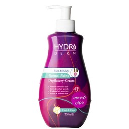 کرم موبر صورت و بدن بانوان هیدرودرم (Hydroderm) مدل Normal حجم 330 میلی لیتر