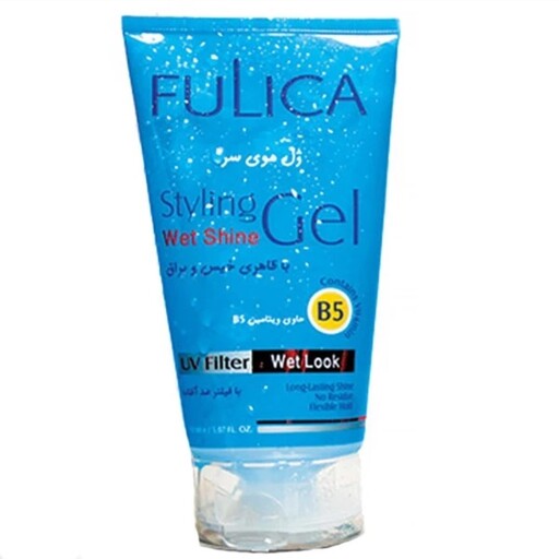 ژل مو خیس فولیکا (Fulica) حالت دهنده مناسب انواع مو حجم 150 میلی لیتر
